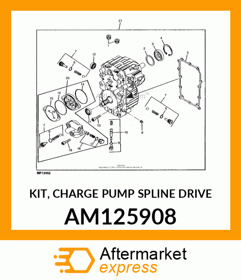 Pump Repair Kit AM125908