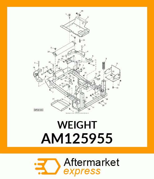 Weight AM125955