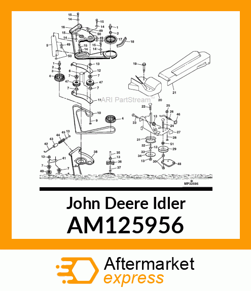 SPROCKET,29T IDLER ASSY AM125956