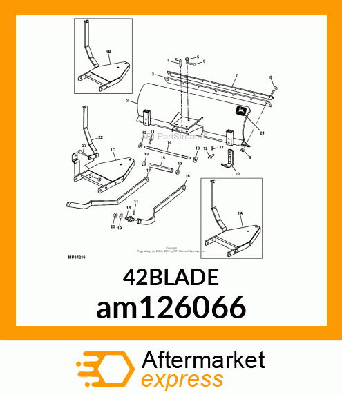 BLADE, WELDED am126066