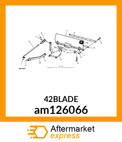 BLADE, WELDED am126066