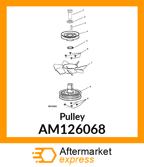 Pulley AM126068