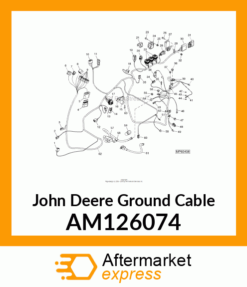 GROUND CABLE AM126074