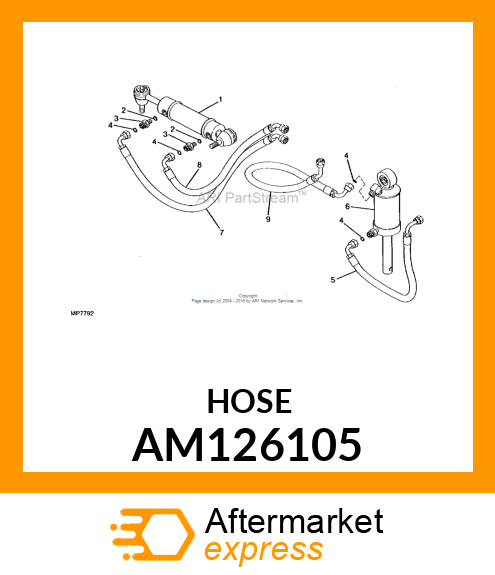 Hydraulic Hose AM126105