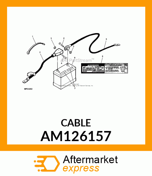 Ground Cable AM126157