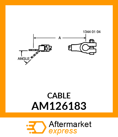 CABLE, POSITIVE BATTERY AM126183