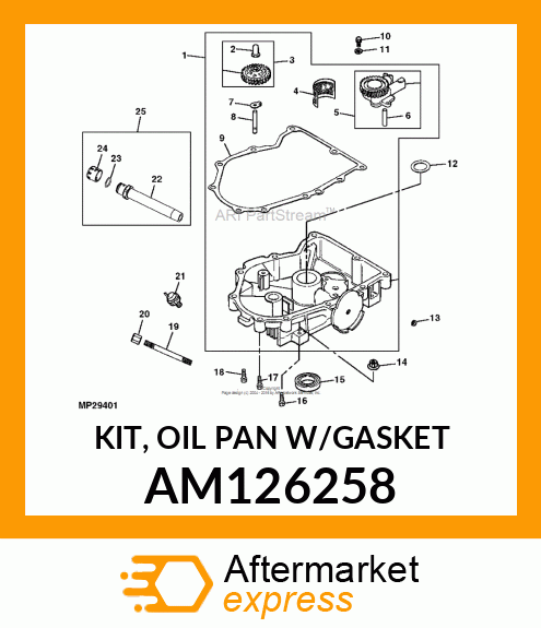 OIL PAN AM126258