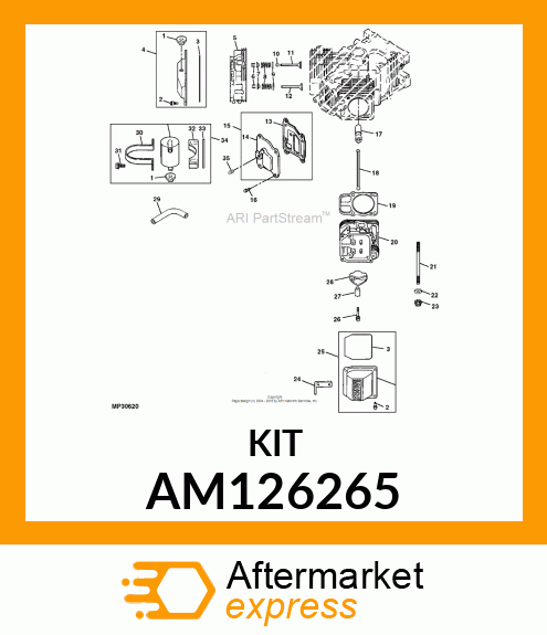 KIT, BREATHER SEPARATOR AM126265