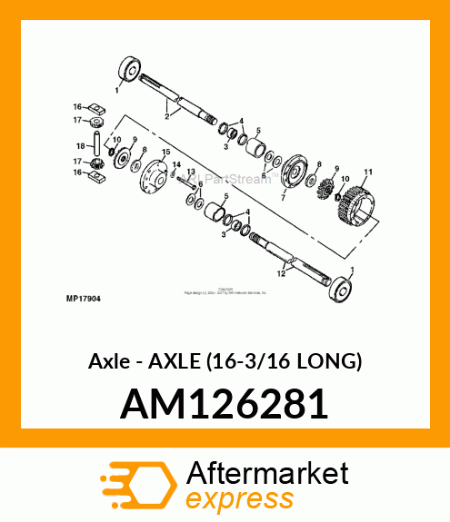 Axle AM126281