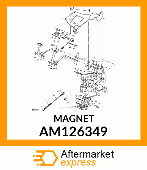 MAGNET, CRUISE CONTROL AM126349