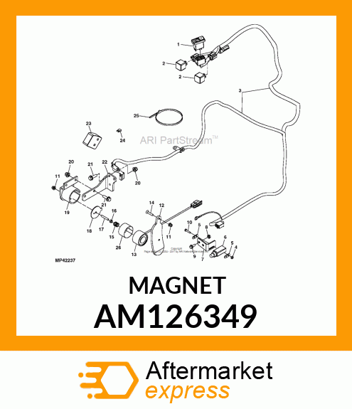 MAGNET, CRUISE CONTROL AM126349