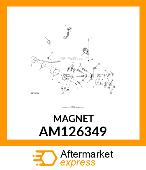 MAGNET, CRUISE CONTROL AM126349