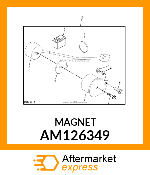 MAGNET, CRUISE CONTROL AM126349