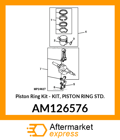 Piston Ring Kit AM126576