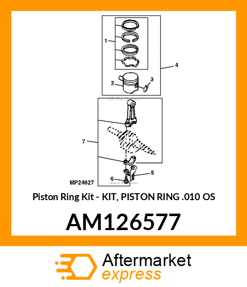 Piston Ring Kit AM126577
