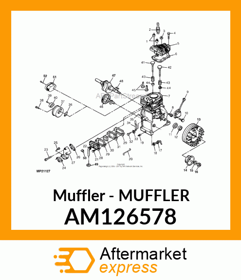 Muffler AM126578