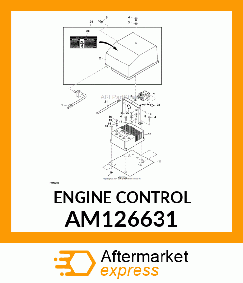 Engine Controller - CONTROLLER, PWM SEPEX 48V 400A AM126631