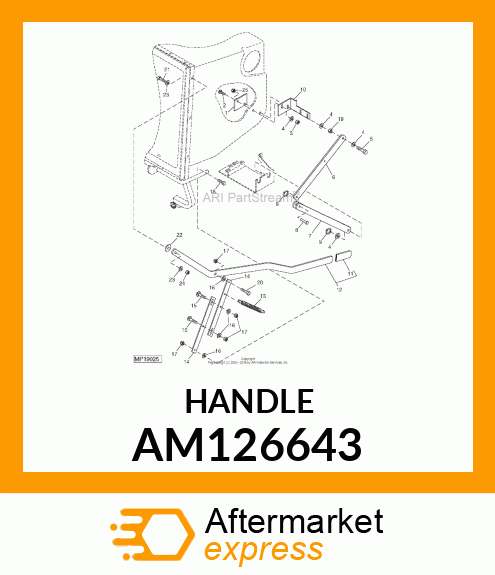 HANDLE, ASSEMBLY AM126643