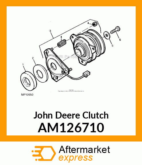 CLUTCH/BRAKE GT ELECTROMAGNETIC AM126710