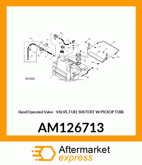 Hand Operated Valve AM126713