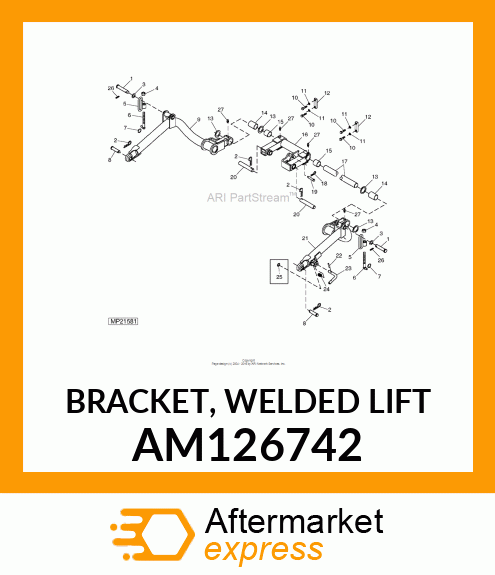 Bracket AM126742