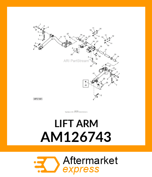 Lift Arm AM126743