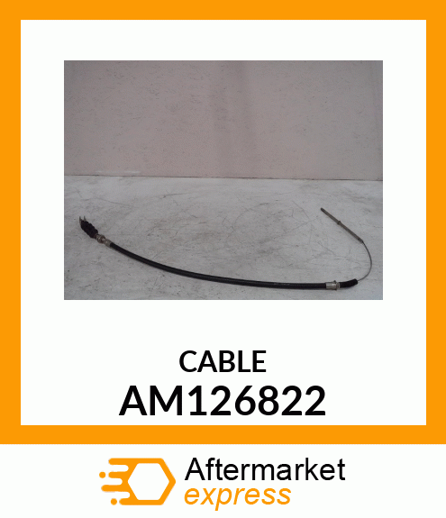 CONTROL ASSY, REAR BRAKE CABLE AM126822