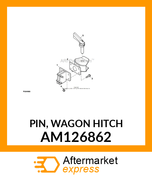 PIN, WAGON HITCH AM126862
