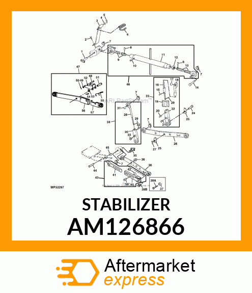 STABILIZER, FEMALE AM126866