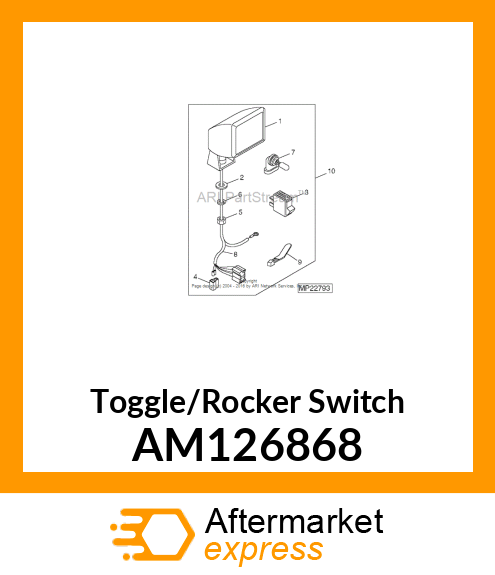 Toggle/Rocker Switch AM126868