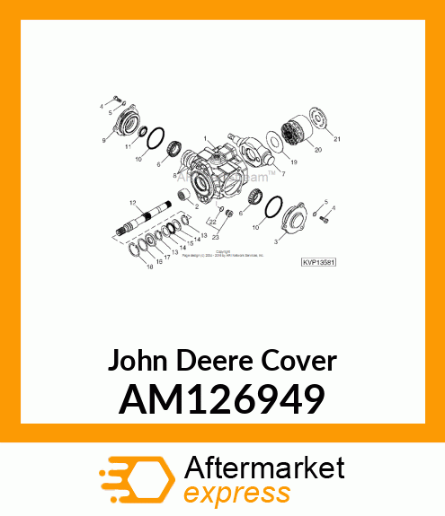 COVER PLATE ASSEMBLY AM126949