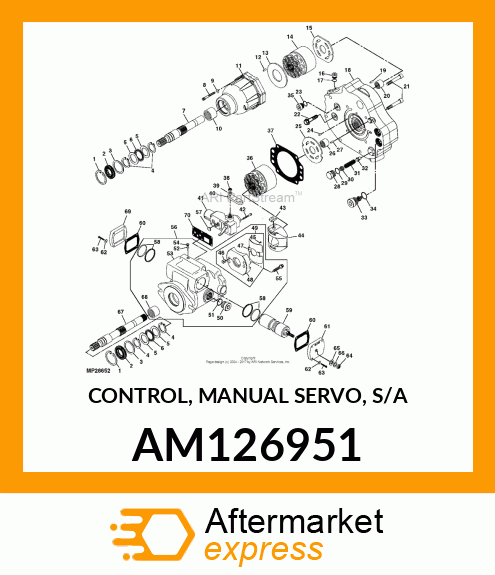 CONTROL, MANUAL SERVO, S/A AM126951