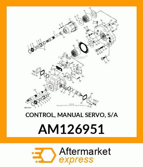 CONTROL, MANUAL SERVO, S/A AM126951