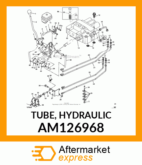 TUBE, HYDRAULIC AM126968