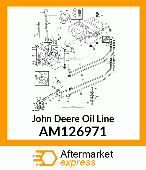 TUBE, HYDRAULIC AM126971