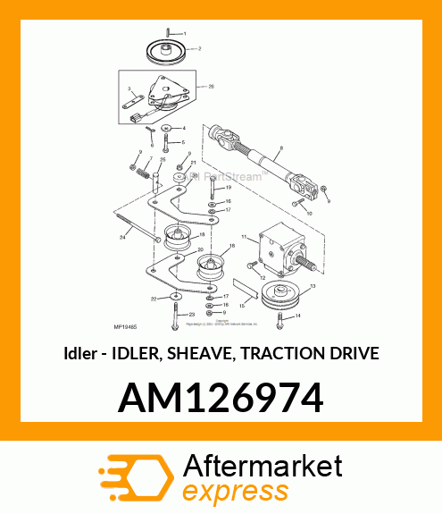 Idler AM126974