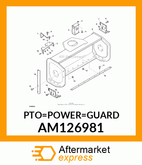 PTO POWERGARD SHIELD AM126981