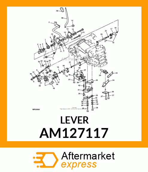 ASSY, FEEDBACK SHAFT AM127117