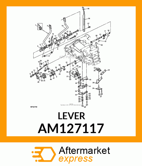 ASSY, FEEDBACK SHAFT AM127117