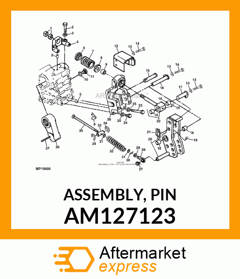 ASSEMBLY, PIN AM127123