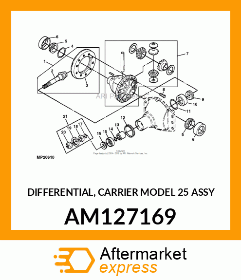 Differential AM127169