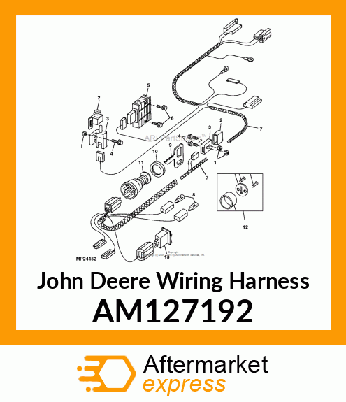 HARNESS, MAIN WIRING (4X2) AM127192