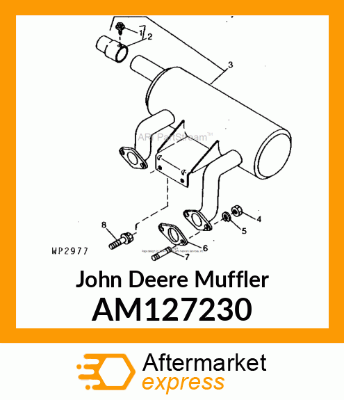 MUFFLER (6X4) AM127230