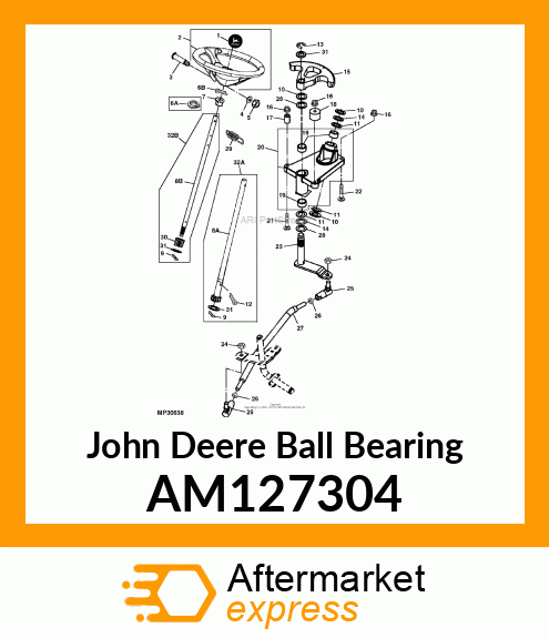 BALL BEARING AM127304