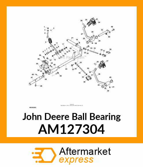 BALL BEARING AM127304