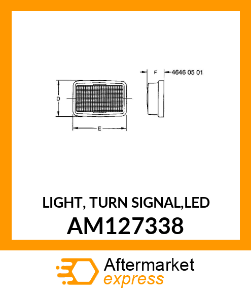 LIGHT, TURN SIGNAL,LED AM127338