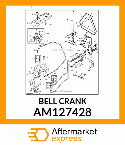 ASSEMBLY, 3RD SCV BELLCRANK AM127428