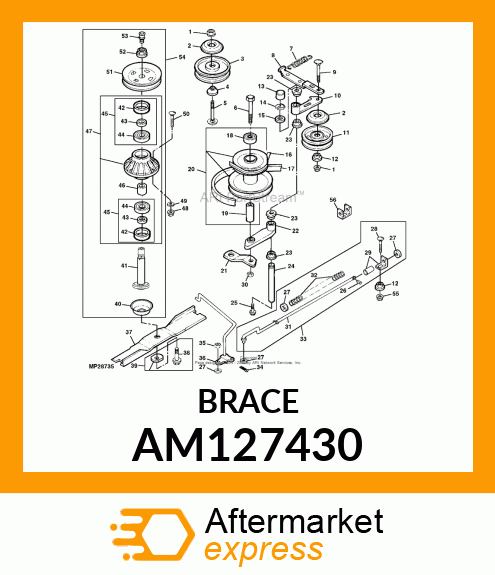 ARM, SEC. SPRING E AM127430