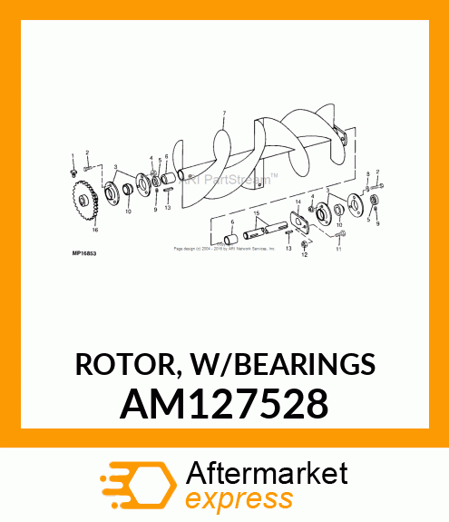 Rotor AM127528