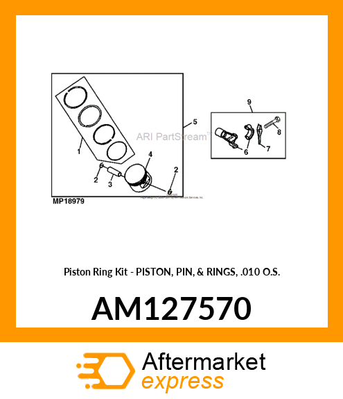 Piston Ring Kit AM127570